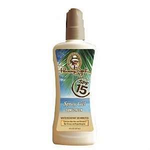 Panama Jack Spray Gel Sunscreen, SPF 15, 8 fl oz