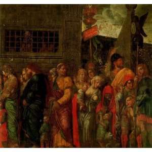 FRAMED oil paintings   Andrea Mantegna   24 x 22 inches   Triumphs of 