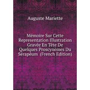   ¨mes Du SÃ©rapÃ©um (French Edition) Auguste Mariette Books