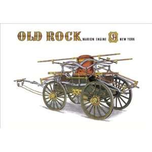  Old Rock Marion Engine 9 New York 20x30 Poster Paper 
