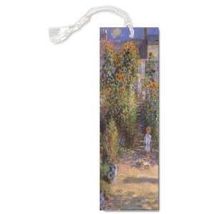  Fine Art Monet Artists Garden Bookmark
