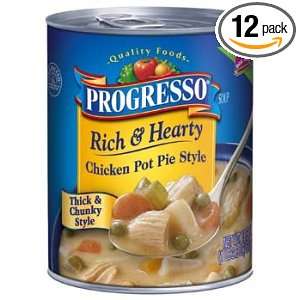 Progresso Rich and Hearty Soup, Chicken Pot Pie, 18.5 Ounce (Pack of 