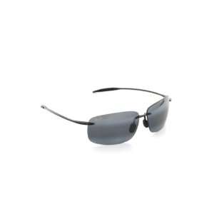  Maui Jim Breakwall Sunglasses in Gloss Black/Neutral Grey 