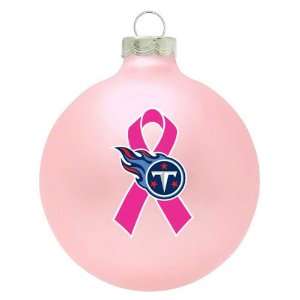   Titans Breast Cancer Awareness Pink Ornament