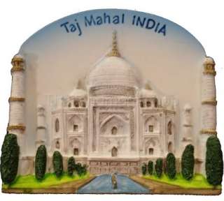 Magnet Fridge 3D As07 TAJ MAHAL,INDIA Sign Souvenir New  