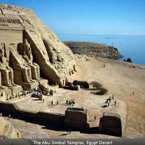  The Abu Simbel Temples, Egypt Desert Refrigerator Magnets 