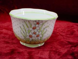 MELBA BONE CHINA Floral Finger Bowl FINE GRADE Made In ENGLAND 2 Tall 