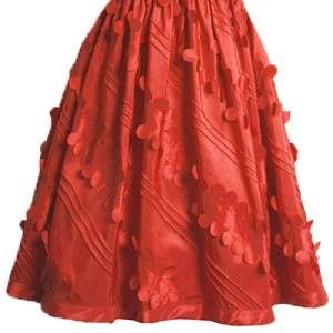 NWT~~BONNIE JEAN~~RED DIECUT CIRCLES EASTER DRESS~~GIRLS~~SZ 14~~$60 