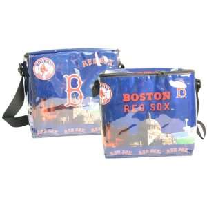Boston Red Sox 12 pack Cooler w/ Shoulder Strap (Measures 10 x 10 x 