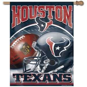  Houston Texans Vertical House Flag Banner Sports 