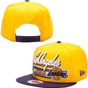  New Era Los Angeles Lakers ESPN Snapback Hat Sports 