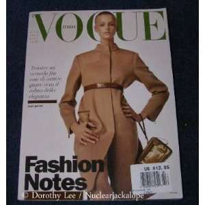  Vogue Italia #590 October 1999 Ottobre Italy Everything 