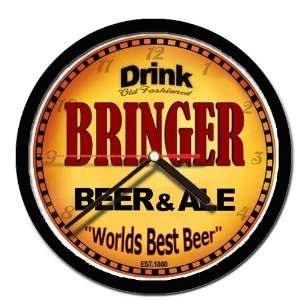  BRINGER beer and ale cerveza wall clock 