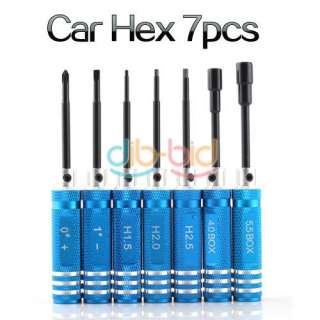   RC Helicopter Plane Car Hex Cross Screw Driver Tool Kit Set  