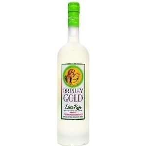 Brinley Gold Lime Rum 750ml