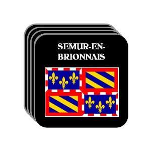  Bourgogne (Burgundy)   SEMUR EN BRIONNAIS Set of 4 Mini 