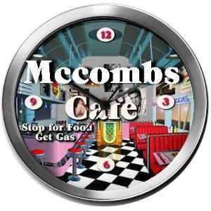  MCCOMBS 14 Inch Cafe Metal Clock Quartz Movement Kitchen 