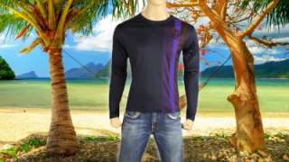   Versace Mens Long sleeve T  Shirt It size 48 US Medium  