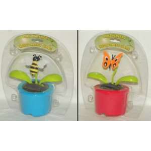  SOLAR DANCING BUG   Butterfly and Bee (2 Pack) Everything 