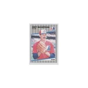  1989 Fleer #386   Andy McGaffigan Sports Collectibles