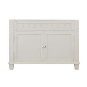  48 Broden Vanity   Cabinet Only   Creamy White