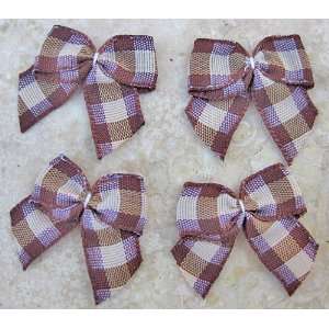  20pc Mini Bows Fabric Appliques mb1 Arts, Crafts & Sewing