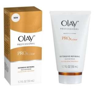 Olay Professional ProX Clear Intensive Refining Sulfur Mask New In Box 