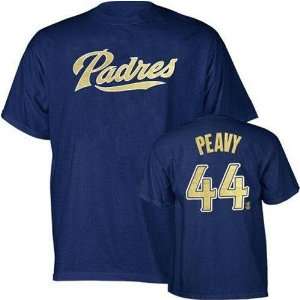   (San Diego Padres) Name and Number T Shirt (Navy)