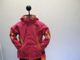 NEW GIRLS NORTH FACE BOUNDARY TRICLIMATE JACKET AUTM190 PINK  