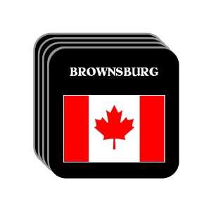  Canada   BROWNSBURG Set of 4 Mini Mousepad Coasters 