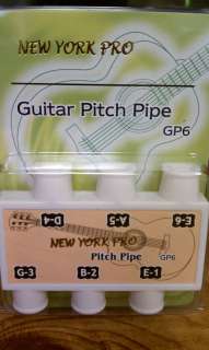 NEW* NEW YORK PRO GUITAR PITCH PIPE TUNER  