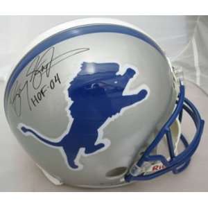 Barry Sanders Detroit Lions Autographed Proline Helmet