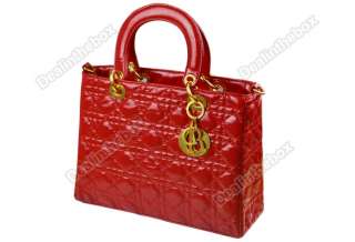 NEW Charming Womens Tote Sweet PU Leather Handbag Shoulder Bag Purse 