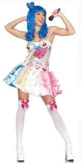 Sweet as Candy California Girl Adult Costume includes Dress with 