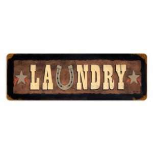  Laundry Vintage Metal Sign Room Country