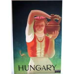 1940 50s Hungary Hungarian Original Antique Vintage Travel 