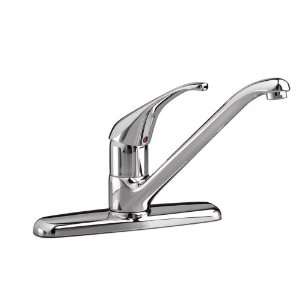   Swivel Spout Kitchen Faucet with 1.5 gpm Aerator Less Side Spray