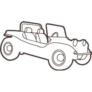Dune Buggie Removable Wall Sticker 