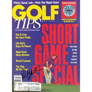  Phil Mickelson Autographed Golf Tips Magazine   May 1995 