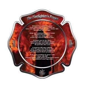  12 Firefighters Prayer Firefighter Decal REFLECTIVE 