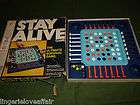   Game 1971 STAY ALIVE Ultimate Survival Action Marble Milton Bradley