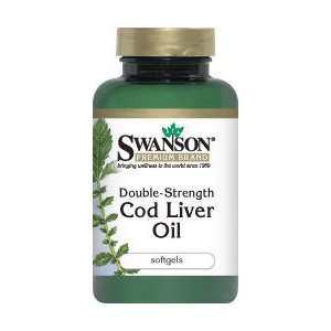  Double Strength Cod Liver Oil 250 Sgels Health & Personal 