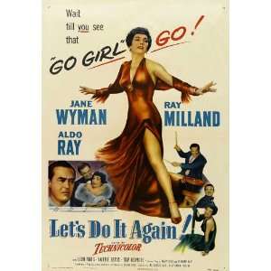   Poster Movie 27x40 Jane Wyman Ray Milland Aldo Ray