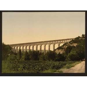   Aqueduct, Marseilles Canal, Orange, Provence, France