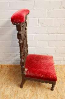 French Breton Prayer Chair  