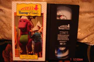 BARNEY Time Life VHS Video OUR EARTH,OUR HOME RARE #02 MINT COND FREE 