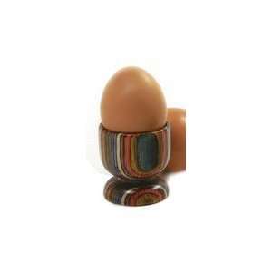  COLORED WOOD EGG CUP STAND