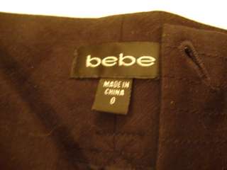 Black Bebe Linen shorts/skirt size 0  