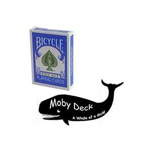  Moby Deck  BLUE  Card / Close Up / Street Magic Tr Toys 