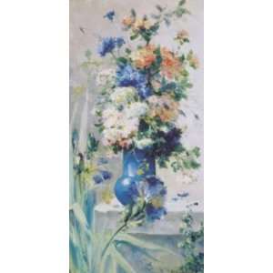  Summer Flowers With Iris (Canv)    Print